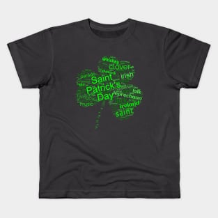 St. Patrick's Day - Clover Kids T-Shirt